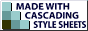 Made with Cascading Style Sheets button